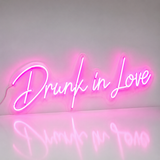 Néon LED « Drunk in Love » – Enseigne Lumineuse Murale 55 cm