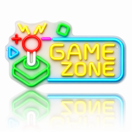 Néon LED Game Zone | décoration chambre gaming