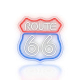 Néon LED Route 66 | décoration murale vintage