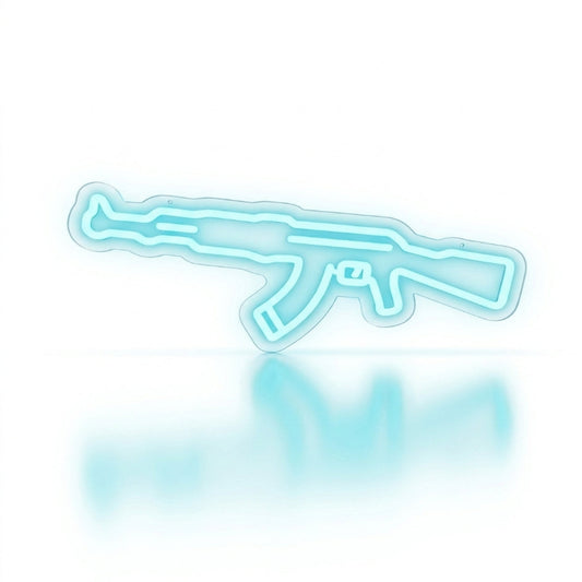 Néon LED forme gaming AK | décoration salle de jeux