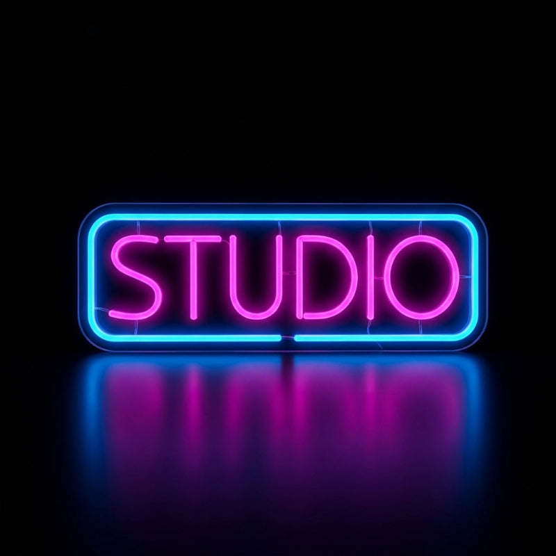 Néon LED Studio | décoration studio streaming