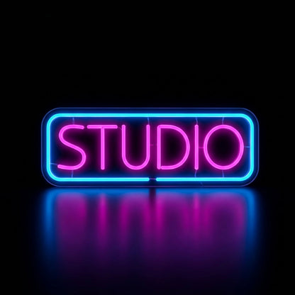 Néon LED Studio | décoration studio streaming